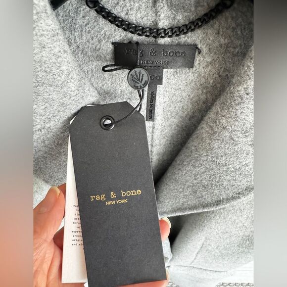 Rag & Bone Wool Duchess Vest - Picture 7 of 8